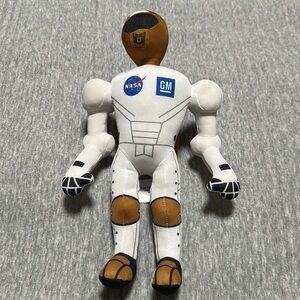 Vtg Astronaut Nasa GM Robonaut Fiesta Plush Robot 11.5”Kennedy Space Center